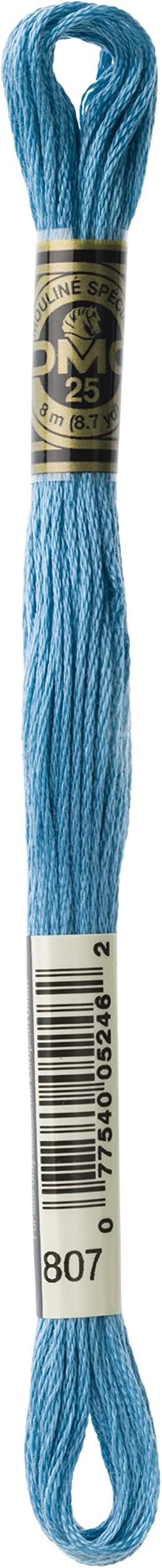 DMC 6-Strand Embroidery Cotton Floss, Peacock Blue