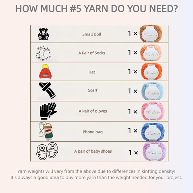 Plush Crochet Yarn for Beginner, 10 Assorted Colors Fluffy Blanket Yarn for Amigurumi and Crocheting 17.6Oz/87.5yds