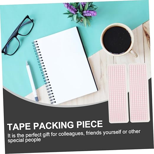 STOBOK 40pcs Washi Tape Storage Boards for Crafting Thick Rounded Corner Paper Tape Dispensers Organizer for Scrapbooking and Journals