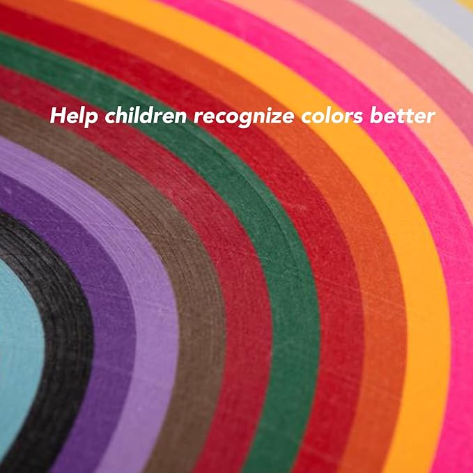 500PCS Wiky Sticks for Kids – Easter Gitfs Mess-Free Sensory Toy, Non-Toxic Wax Yarn Sticks for Travel, Road Trips, Airplane & Restaurant Activities, DIY Arts & Crafts, 13 Colors