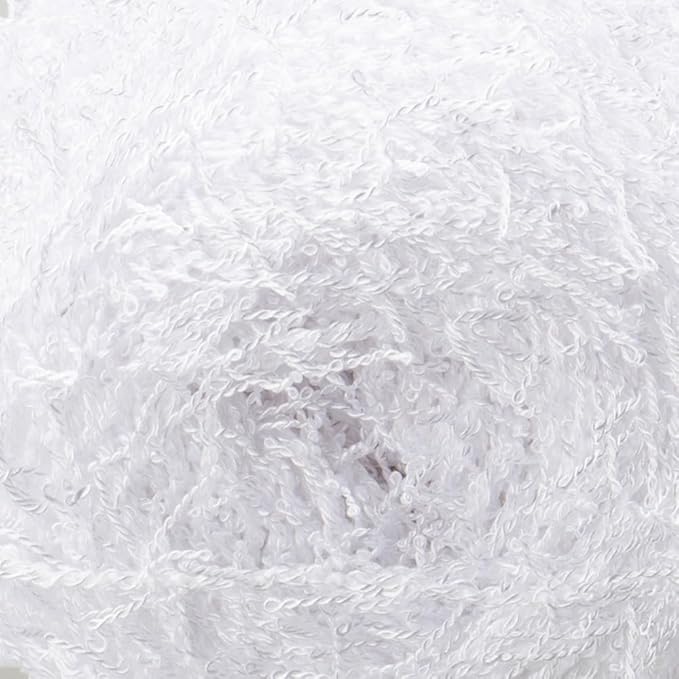 Craft County Fringe Yarn – Medium 4 Polyester Yarn for Scrubby Cloths, Personalized Gifts, and More!