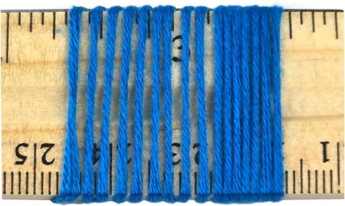 10-Pack of Yonkey Monkey 500 Grams Yarn - 70% Rayon derived from Bamboo, 30% Cotton - Imported - Blue 9056