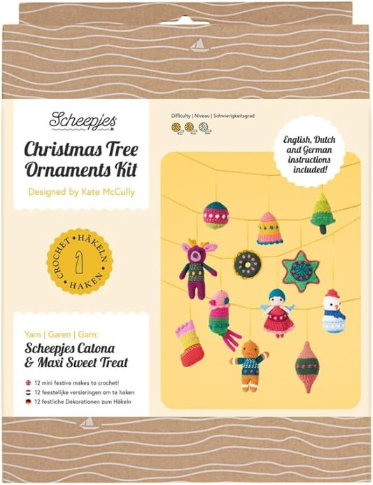 Scheepjes Christmas Tree Ornaments Kit - 1 Piece