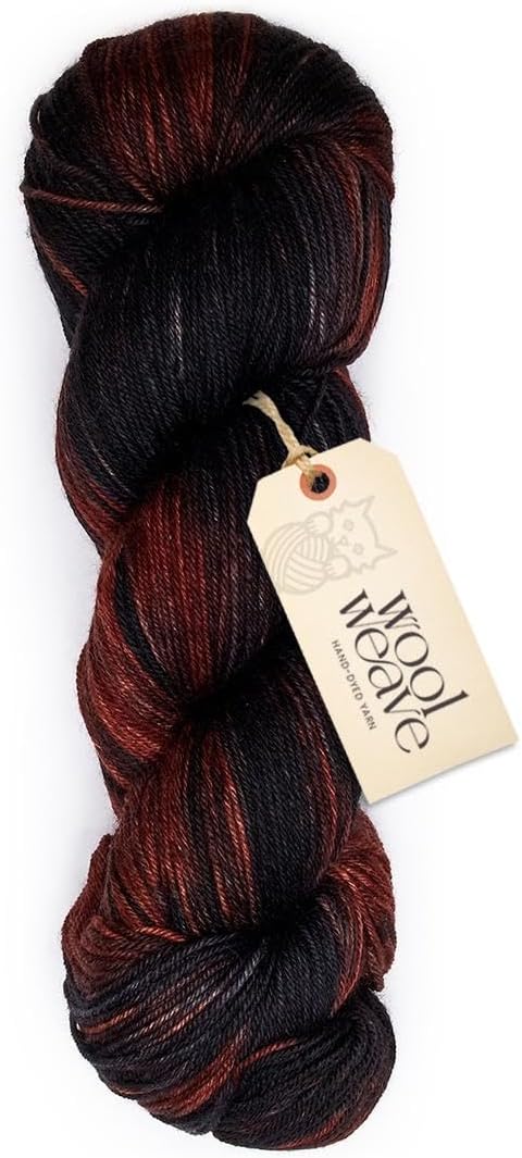 Superwash Merino Wool Yarn for Knitting & Crocheting - Hand Dyed Yarn, 100gr, 240 Yards Dk Weight Yarn - Luxurious, Soft & Durable