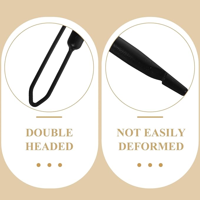 Housoutil Dual Ended Interlocking Dreadlock Tool Braid Braiding Crochet Hook for Hair Styling and Loc Maintenance