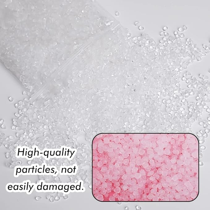 Stuffing Beads, 8.8oz Weighted Beads for Stuffed Animals, Craft Poly Pellets Weighted for Stuffed Animals - 250g