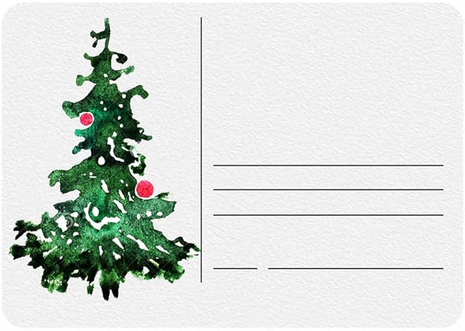Watercolor Paper Postcards, 100% Cotton, 24 Sheets, 4x6 Inches, 140lb (300gsm), Cold Press, Watercolor Journal, Acid-Free Heavyweight Art Paper for Thank You Notes, Invitations, and Greeting Cards