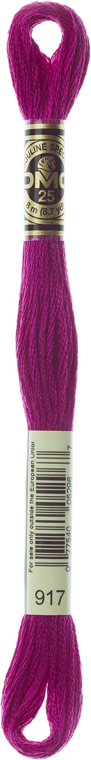 DMC 6-Strand Embroidery Cotton Floss, Medium Plum