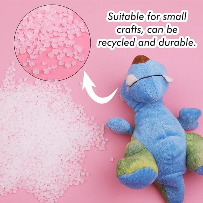 Weighted Stuffing Beads, 5.3oz Craft Stuffing Beads, Rubber Filler for Weighted Stuffed Animal for Craft - 150g