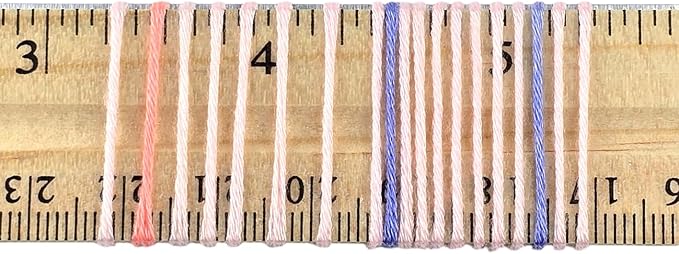 10-Pack of Yonkey Monkey 500 Grams Yarn - 70% Rayon derived from Bamboo, 30% Cotton - Imported - Purple Pink 9050