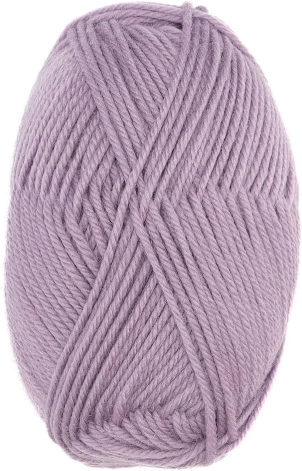 Alpaca Warehouse 100% Pure Wool Yarn Superwash Set of 3 Skeins (300 Grams) DK Weight - Sourced Directly from Peru - Heavenly Soft and Perfect for Knitting and Crocheting (Dream Lilac - 6 Skeins)