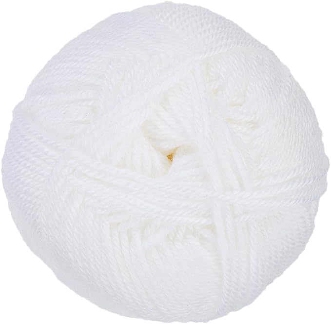 RED HEART Soft Yarn, White