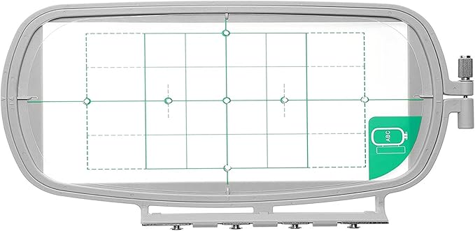 yeqin embroidery hoops 3 in 1 set (sa431+sa432+sa434) for brother se625 se600 se425 se400 pe550d pe540d pe535 pe525 pe500 lb5000 lb7000 lb6800 innovis babylock brother embroidery machine hoop