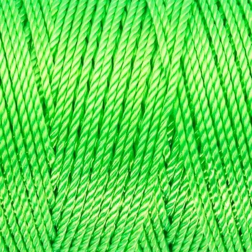 Red Heart Nylon Size 18 Crochet Thread, Neon Bright Green