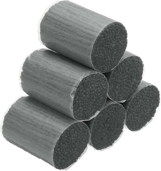 PATIKIL 20 Rolls Latch Hook Yarn, Latch Hook Kit Precut Rugs Yarn Making Crochet Bundles for Rug Adults Beginners Tapestry DIY Craft, Gray