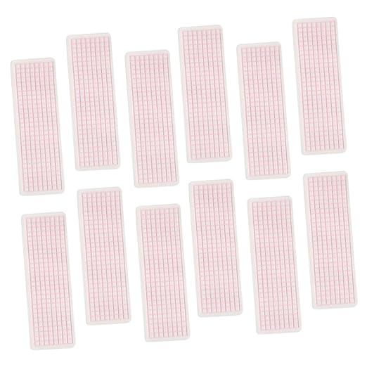 STOBOK 40pcs Washi Tape Storage Boards for Crafting Thick Rounded Corner Paper Tape Dispensers Organizer for Scrapbooking and Journals