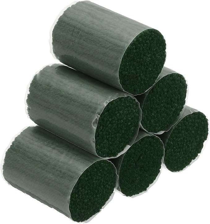 PATIKIL 12 Rolls Latch Hook Yarn, Latch Hook Kit Precut Rugs Yarn Making Crochet Bundles for Rug Adults Beginners Tapestry DIY Craft, Forest Green