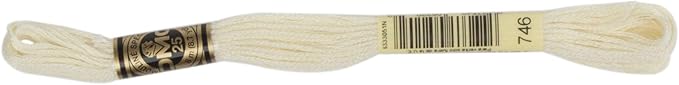 DMC 6-Strand Embroidery Cotton Floss, Off White