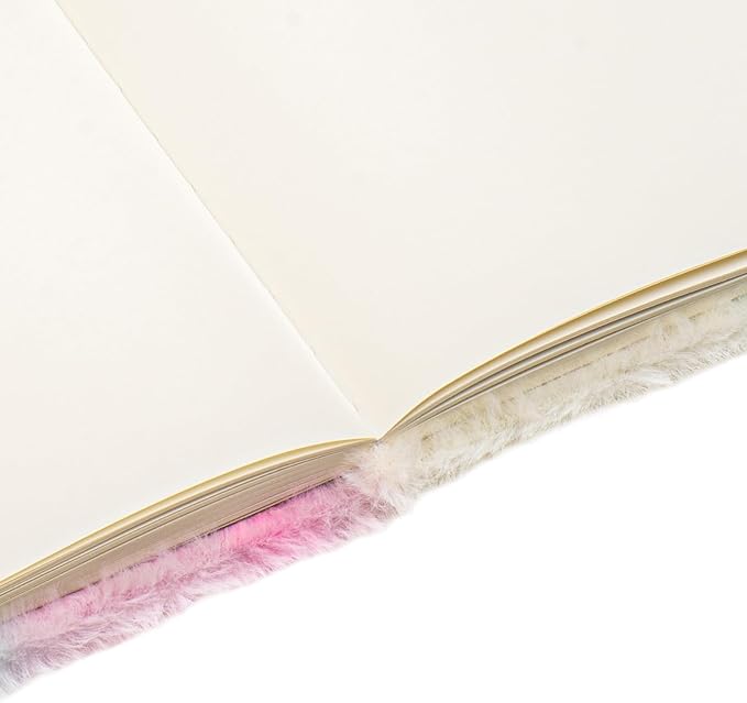 votum fuzzy sketch book: personalized artist sketchbook: sketching, drawing and creative doodling. notebook and sketchbook to draw and journal (cat unicorn)