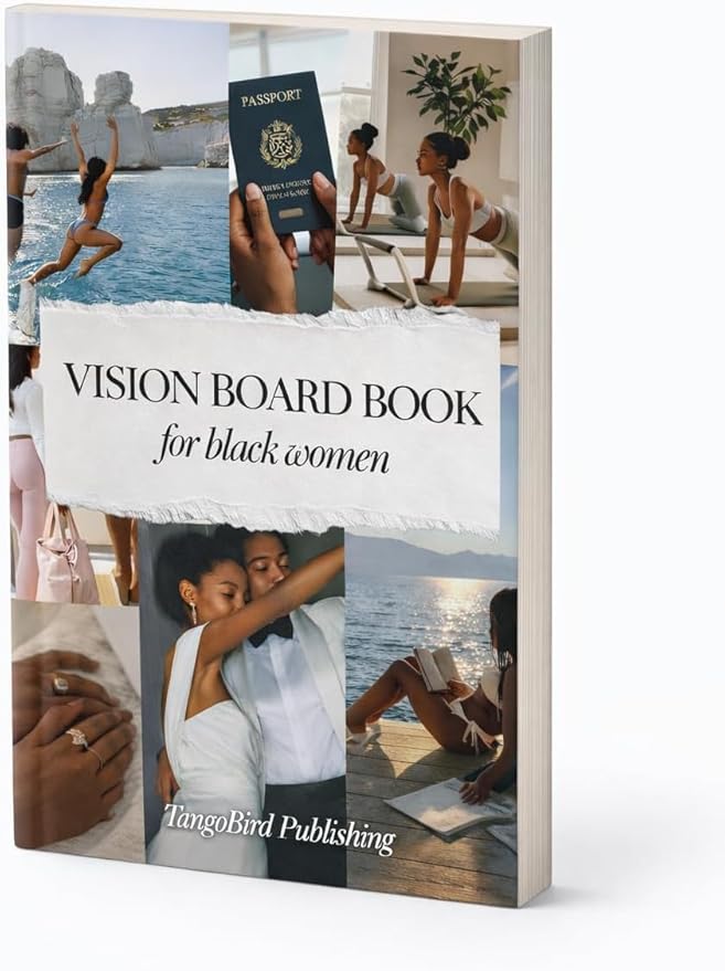 Vision Board Book (Designed for Black Women)