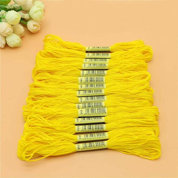 Embroidery Floss Kit-24 Skeins Premium Cross Stitch Thread for Knitting, Embroidery Stitching and Cross Stitch Project