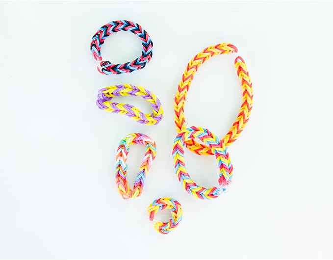 JIYAKO 2500+ Rubber Band Bracelet Kit, Loom Bracelet Making Kit for Kids, Rubber Bands Refill Loom Set, Loom Bands Kit,Friendship Bracelet Birthday Gift Kits