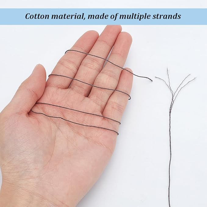 FREEBLOSS 300 Yards Sashiko Thread 6 Skeins 100% Cotton Cord Grey Japanese Embroidery Sashiko Threads for Hand Sewing Thick Sashiko Thread for Japanese Embroidery Supplies Embroidery Floss
