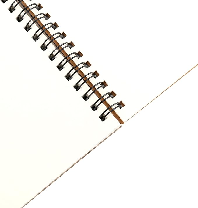 HEIHAK Set of 12 A3 A4 A5 Sketch Notebooks, 60 Pages 30 Sheets Top Spiral Bound Pocket Sketchbooks, Spiral Notepads Sketch Pads Bulk for Drawing, Sketching, Painting, Writing