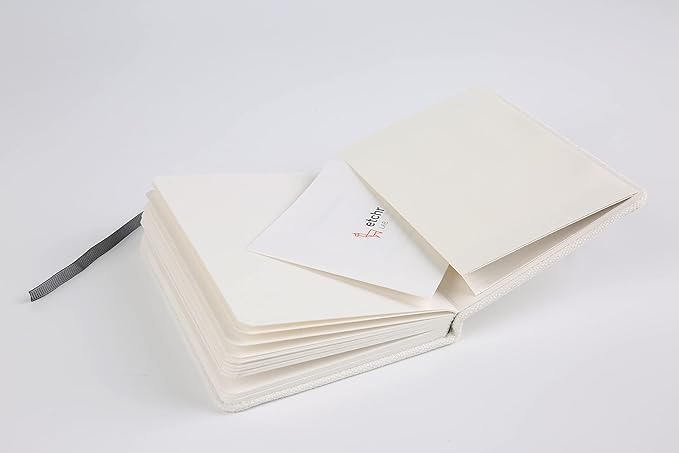Etchr B5 Portrait Sketchbook - Cold Press Mixed Media 100% Cotton - Hardcover Drawing Book - Hardcover 6.9”x9.8 with 52 Pages