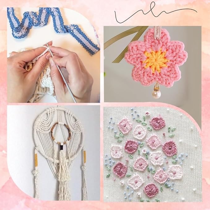 10 Skeins 6 Strands Yellow Cross Stitch Thread Variegated Gradient Embroidery Floss Needlepoint Friendship Bracelet String Yarn Threads Bulk for Hand Sewing Bracelets Needlecraft Stitching