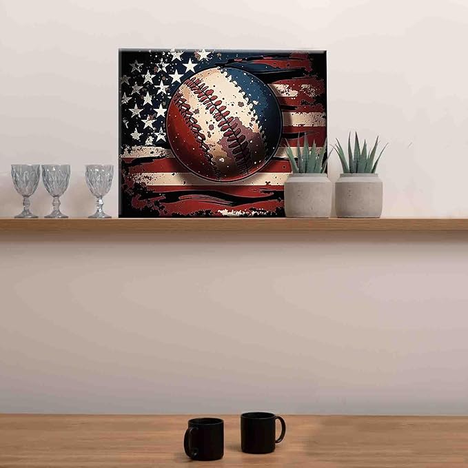 Aihonmin DIY Paint by Numbers for Adults & Kids,Rugby Paint by Numbers DIY Painting Acrylic Flag Paint by Numbers Painting Kit Home Wall Living Room Bedroom Decoration, (DIY Frame)