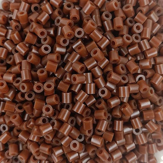 2000pcs 5MM Dark Brown Fuse Beads Iron Beads for Crafts,Melting Bead Handmade Decor DIY Make (Color 11)