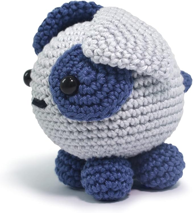 Círculo Amigurumi Crochet Kit - Animal Ball - All Included, Easy Instructions - Crochet Kit for Beginners - Crochet Set - Animal Crochet Kit, Premium Amigurumi Yarn for Crocheting – Dog