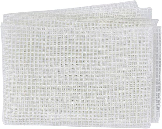 GLOGLOW Hook, Mesh Fabric Blank Rug Hooking Mesh Kit DIY Rug for Hook Rug Tapestry DIY(150x100cm/59x39.4in)