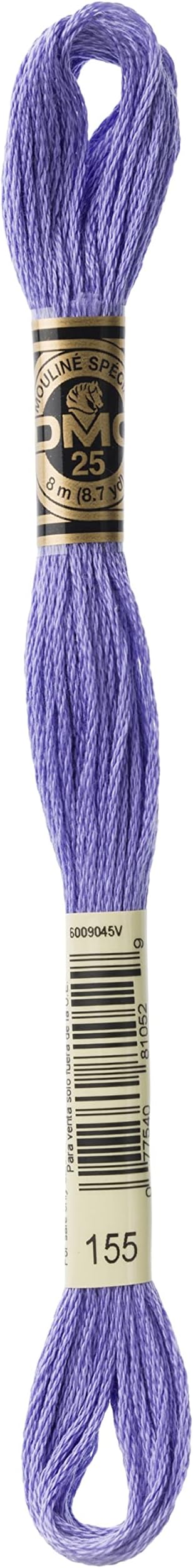 DMC 6-Strand Embroidery Cotton Floss, Medium Dark Blue Violet