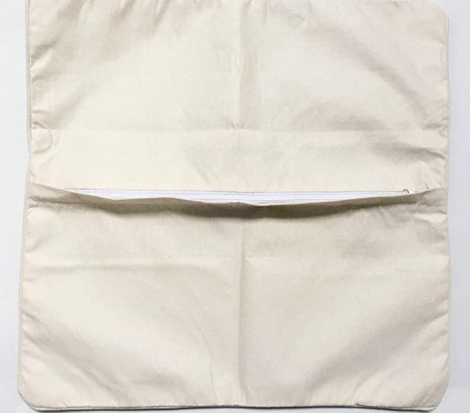 LAPATAIN Latch Hook Kits for DIY Throw Pillow Cover,Needlework Cushion Cover Hand Craft Crochet for Great Family 17X17inch White Dove