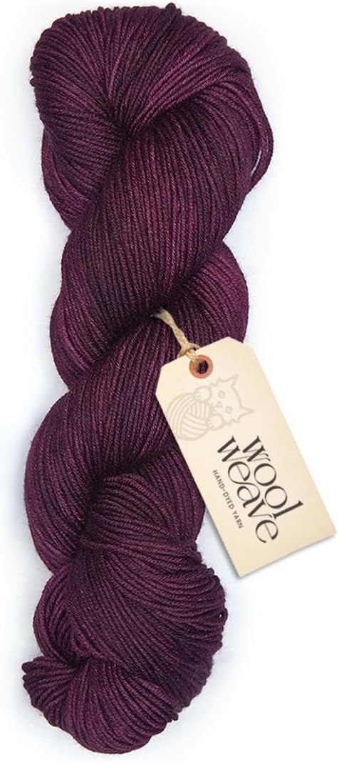 Superwash Merino Wool Yarn for Knitting & Crocheting - Premium Hand Dyed Yarns, 100gr, 240 Yards, Dk Weight Yarn - Luxurious, Soft & Durable