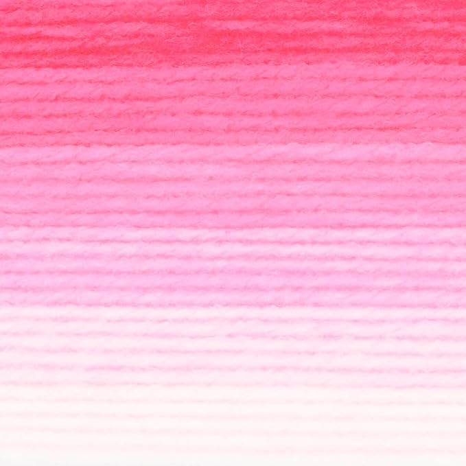 Lion Brand Yarn Mandala Gradient, Multicolor Yarn for Knitting, Crochet and Crafting, Hot Pink, 1 Pack