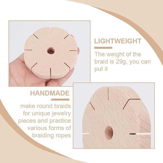 WEBEEDY Loom Bracelet Making Kit with Wooden Round Kumi Disc & Embroidery Threads for Adults, Japanese Kumihimo Starter Kit Braiding Beginner Supplies for Beading & Bracelet Weaving DIY