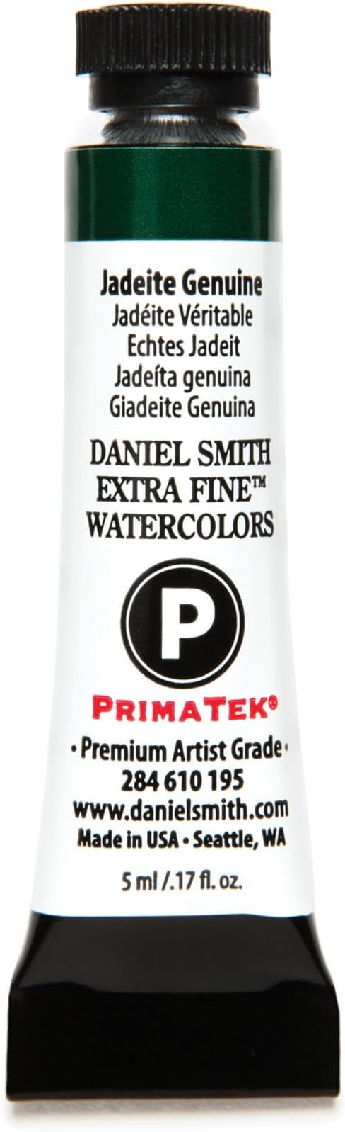 Daniel Smith Extra Fine Watercolor Paint, 5ml Tube, Jadeite Genuine, 284610195