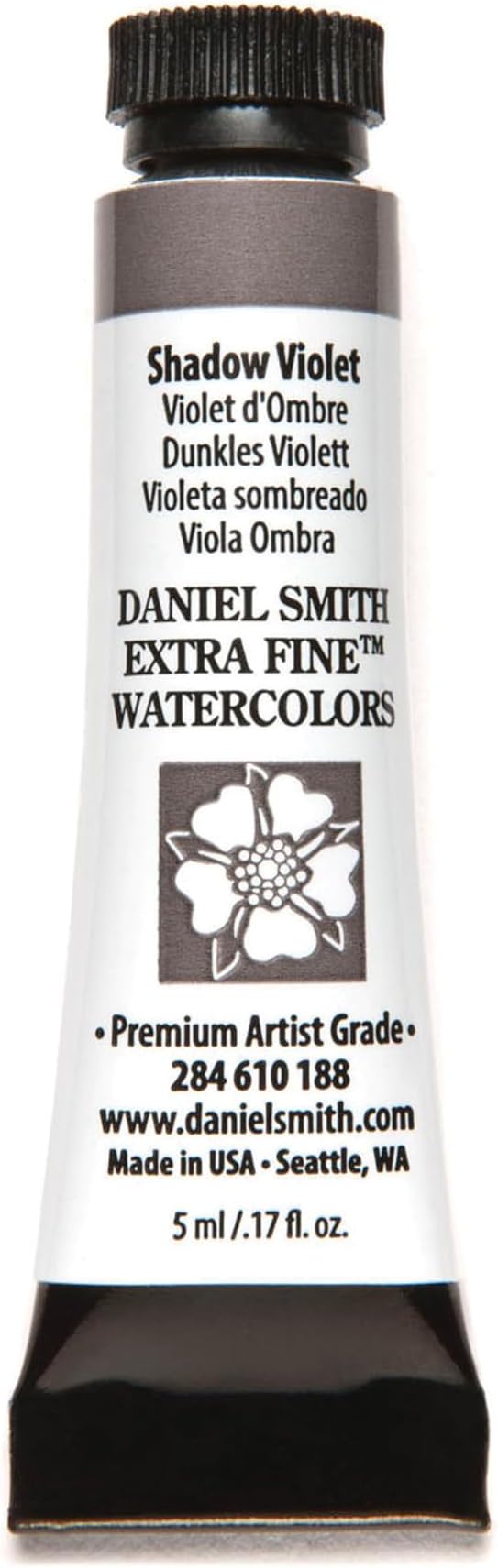 Daniel Smith Extra Fine Watercolor Paint, 5ml Tube, Shadow Violet, 284610188, 0.17 Fl Oz (Pack of 1)