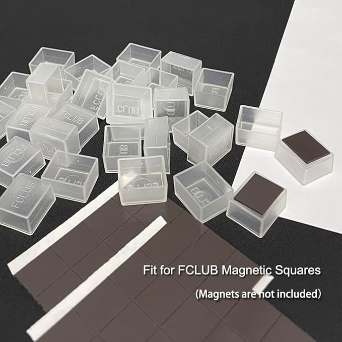 48Pcs Transparent Plastic Empty Watercolor Half Pans – 2ML Capacity, Refillable Paint Pans for DIY Solid Watercolors Gouache – Fits Metal Watercolor Tins & Travel Palette Box