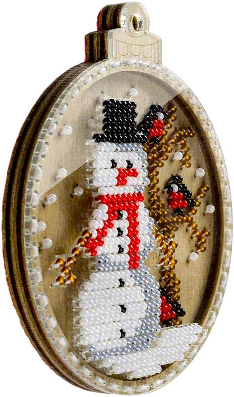 wizardi wonderland crafts bead embroidery kit on wood flk-368
