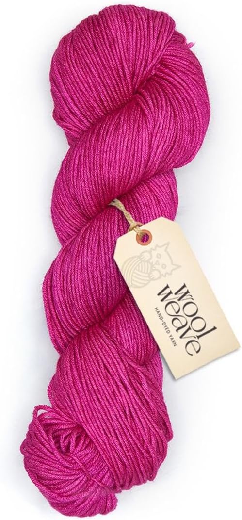 Superwash Merino Wool Yarn for Knitting & Crocheting - Premium Hand Dyed Yarn, 100gr, 240 Yards, Dk Weight - Luxurious, Soft & Durable
