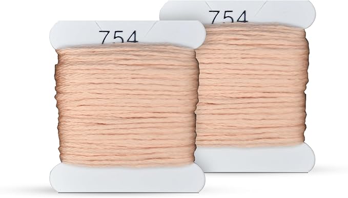 Embroidery Floss Kit and Refills - Cotton Threads - DMC Color Coding for Cross Stitch, String Crafts, Friendship Bracelets
