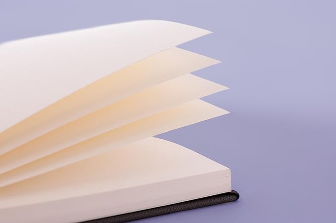 Olympian Ringed Sketchbook, A5 Size 5.5 x 8.25 inches, Gold Metal Ring Binding Lays Flat, 60 Sheets, 150 GSM Fine Art Paper for Artists, Ideal for Pencil, Ink, Watercolor, Leda Art Supply (Pack 2)