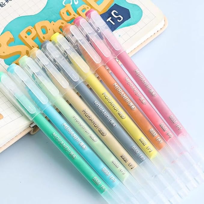 Gel Pens with Fine Point 0.6mm, 45 Colors Drawing Pencils for Adult Coloring Books Smooth Writing Pen Set for Journaling, Landscapes, Lettering