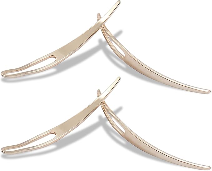 4 Pcs Interlocking Tool Sisterlock Retighten Tool Dreadlock Crochet Needle for Hair Dreadlock(Rose Gold)