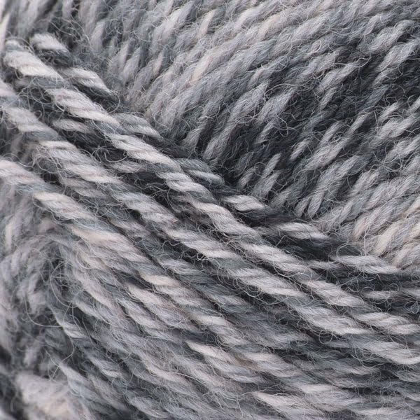 Patons Kroy Socks FX Yarn 2-Pack Bundle with Bella's Crafts Stitch Markers (Sidewalk Colors)
