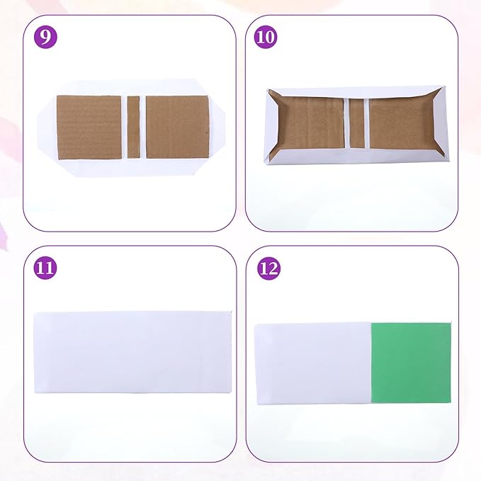 9Pcs Book Binding Easy Scrapbooking Tools, Bookbinder Stencils and Cutter Guide Kit, L T I Ruler + Corner Miter + Eyelet Guiding Bookbinding Tools for Notebook Calender Junk Journal Handbook(Purple)